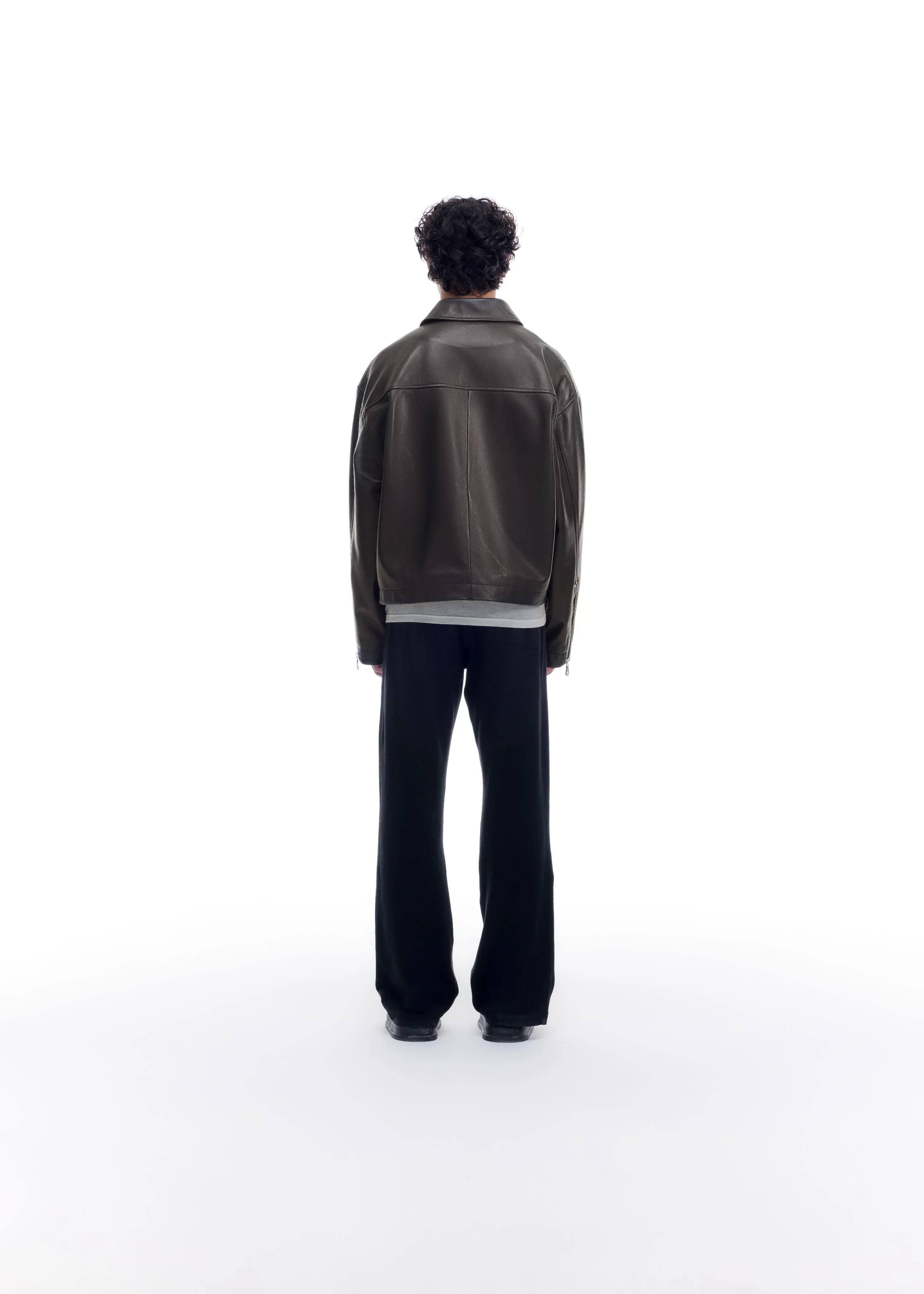 LIGHT LAMB LEATHER JACKET - Image 4