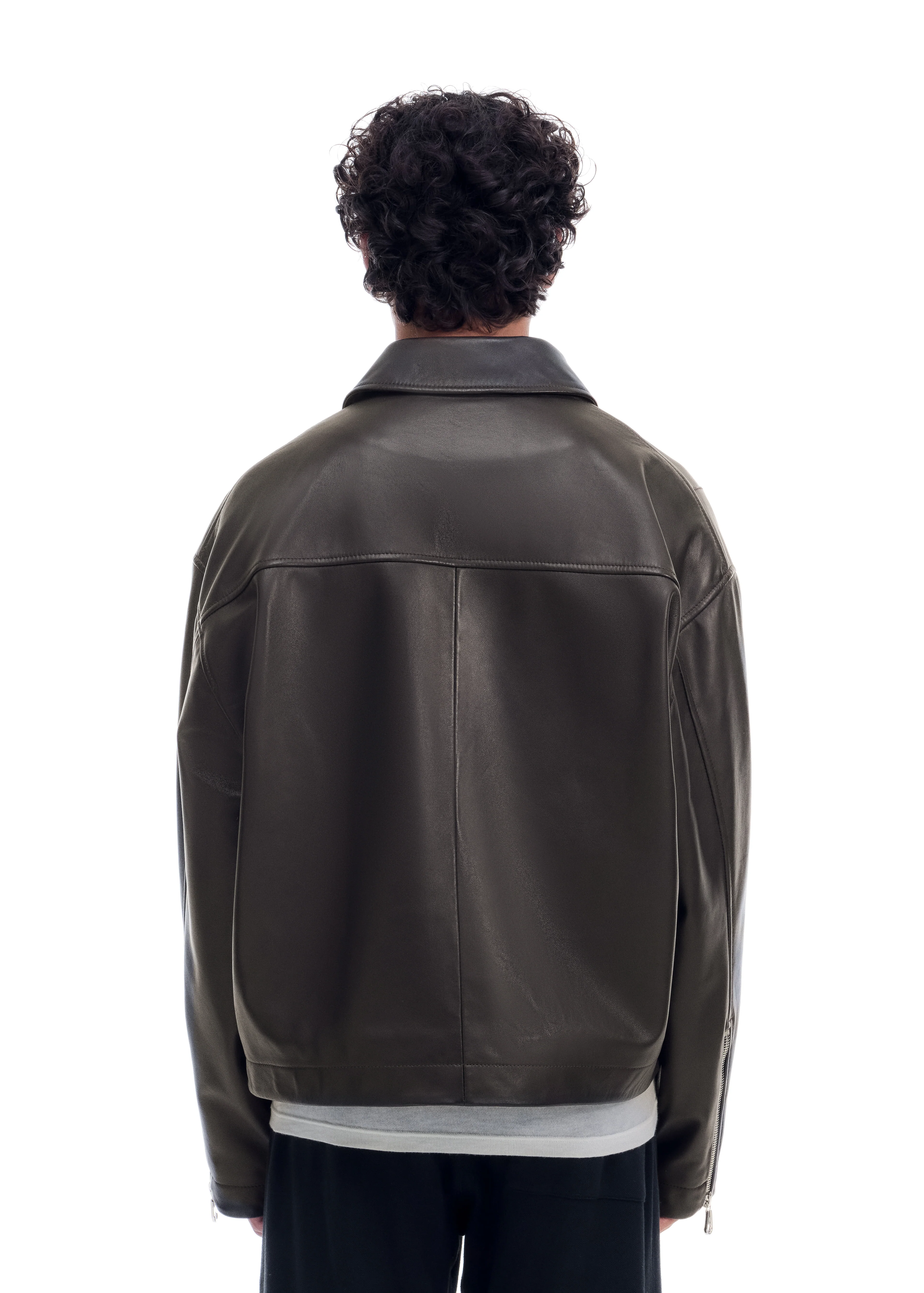 LIGHT LAMB LEATHER JACKET - Image 7